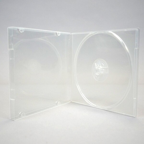 Clear poly Single Slimline CD Case.